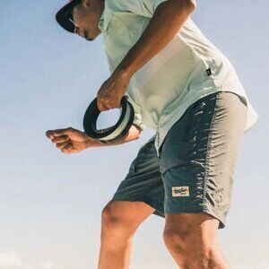 Howler Brothers Pedernales Packable Short Blue 36